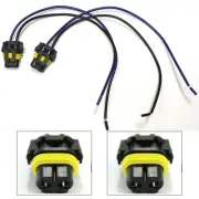 Extension Wire Pigtail Female 9006 HB4 Two Harness Head Light Low Beam Socket OE