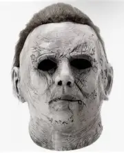 Michael Myers Mask Halloween Horror Scary Cosplay Full Head Costume. NEW!!