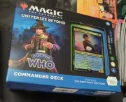 Magic The Gathering Doctor Who Commander Deck Fourth Doctor Blast From The Past