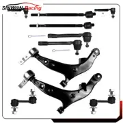 10pcs Front Control Arms Tie Rod Ends Sway Bars For Nissan Quest 2004-2008 2009 (for: Nissan)