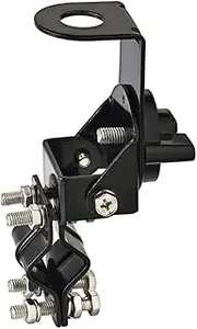 Bingfu Vehicle Truck CB Radio Antenna Mirror Mount Bracket for CB Radio Ham Radio Amateur Radio Mobile Transceiver Antenna UHF SO-239 Female Bulkhead Mount Connector