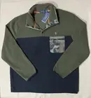 Polo Ralph Lauren Men’s Pullover Sweatshirt Fleece, Black/Olive, Size XL