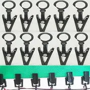 [AUXPhome] (Pack of 20), RV Trailer Party Light Holder Hanger Hook Clip String Awning Camper Part, for Caravan Curtain Klippy Clips rods Awning Lights,String Hang Light, Banners