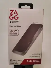 ZAGG Invisible Shield Glass Anti-Glare Screen Protector - iPhone 15, 15 Pro, 16
