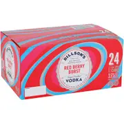 Billson's Red Berry Burst Vodka Mixed Drink Can 355mL