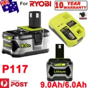2x 18V 6.0Ah 9Ah Battery For Ryobi P108 ONE+ Plus P102 P104 P107 P109Op