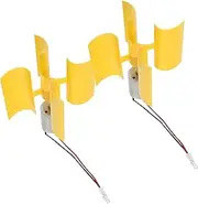 MERRYHAPY 2pcs Miniature Wind Turbine Generator Educational Motor for Diy Science Experiment Small Wind Motor for Home Use Power Gener