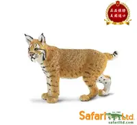 在飛比找露天拍賣優惠-Safari Ltd 美國正品 山貓 仿真動物模型兒童玩具 