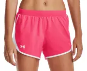 Under Armour Women's Fly by 2.0 Running Shorts w/ Panty Liner Size 3XL Pink