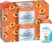 Lightly Sparkling Peach Water 20 X 375 Ml
