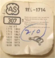 AS 11 ½ - 1714 - Part 307 - Regulator - Factory Watch Replacement / Repair Part