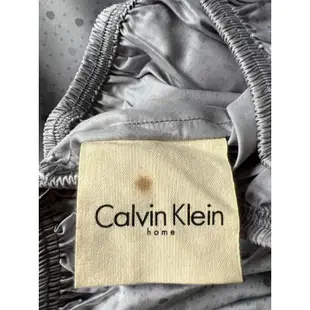 CK Calvin Klein特柔埃及棉淡紫灰色加大床單/床包 King size客人說是絲質而退貨...低於3折特賣