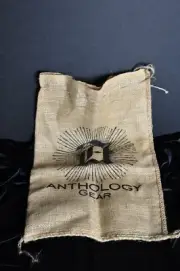 Anthology Gear Burlap Drawstring Guitar Music Equipment Gear Bag NEW Never Used