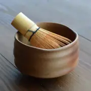 Ceramic Matcha Set with Bamboo Whisk and Holder