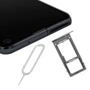 Dual Sim Slot Tray Card Micro SD Holder Pin for Samsung Galaxy S10 Plus SM-G975U