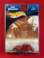 Hot Wheels Auto Milestones Series 1937 810 Cord NEW Unopened in package 1: 64