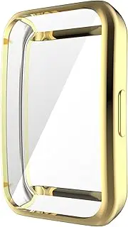 LICHIFIT Shockproof TPU Electroplating Protective Shell All-Inclusive Watch Case Protector for Honor Band 6 /Huawei Band 6/ Band 6 Pro Accessories