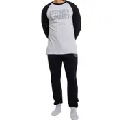 Essendon Bombers Youths Raglan Cuffed PJ Set