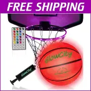 LED Light-Up Basketball with Remote Control - Perfect Night Game Gift for Teens
