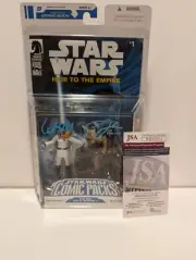 Star Wars Comic Pack Heir To The Empire Signed By Lars Mikkelsen and Zahn JSA