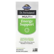 2 X Garden of Life, Dr. Formulated Multi+, Energy Support, 30 Capsules