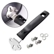 Cookware Pot Handle 3 Screw Hole Adapter Non Slip Pan Replacement Grip Handle