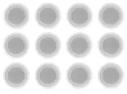 12) Rockville CCL5T White 70V 5" Commercial Ceiling Speakers 4 Restaurant/Office