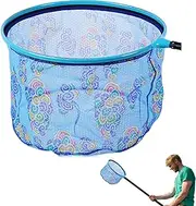Fish Landing Net,Portable Strong Support Landing Net - Replaceable Mesh Beach Net, Soft Mesh Fish Catching Net for Freshwater Kayak Boat Fishing