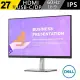 【DELL 戴爾】P2722HE-4Y 27型 IPS 窄邊美型螢幕(Type-C/樞紐旋轉/TUV護眼)