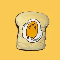 在飛比找蝦皮購物優惠-蛋黃哥 Gudetama 暖手枕 【台灣24H出貨】 吐司款