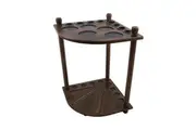 Forumla Sports 8 Billard Snooker Pool Cue Rack Stand Ball Holder Walnut 50.5cm