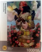 Threadgood Kent Knowles Modern Contemporary 1000 pc 19.25X26.6 Very Good Puzzle