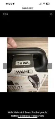 Wahl Haircut & Beard Rechargeable Cordless Clipper 22 Piece Kit New
