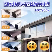 在飛比找PChome24h購物優惠-防窺隔熱抗UV玻璃貼