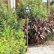 Outdoor lamp Traditional Pillar Column Lantern Outdoor Glass Lawn Table Lamp Post Light Antique Victoria Waterproof Aluminum Garden Street E27 Exterio
