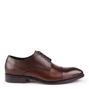 Batsanis Libero Brown Derby Shoes