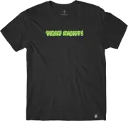 Girl Yeah Right T-Shirt - Size: X-LARGE Black