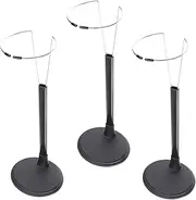 Generic 3pcs Adjustable Doll Support Holder Display Stand for Dolls Stable Flat Base for Figures Reusable Racks for Tabletop Shelf present