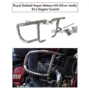 Genuine Royal Enfield "Airfly Evo Engine Guards Chrome" Super Meteor 650