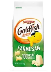 Goldfish Parmesan Crackers, Snack Crackers, 6.6 oz Bag