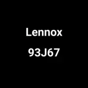 Lennox 93J67 Motor 1/3 HP 1 Phase 208/230V 825 RPM