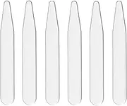 [MENCH SUPER STAYS] 20 Count 2.2", 2.5", 2.7" or 3" Inch Metal Collar Stays Stainless Steel