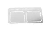Mirror Decals for MST 4WD Off-Road Car Kit W/ J4 Jimny Body VVV-C1181 RC4WD