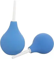 COMPUKAS 2Pcs Ear Cleaning Bulbs Durable Squeeze Bulb Kit for Gentle Ear Wax Removal Convenient Ear Washer for Home Use
