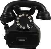 BESTOYARD Resin Decorative Telephone Retro Phone Ornaments Miniature Vintage Phone Prop for Home Photography