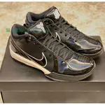 正版 UNDEFEATED X NIKE KOBE 4 PROTRO 聯名 黑曼巴 籃球鞋 CQ3869-001