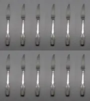 SET OF TWELVE - Oneida Stainless HARRINGTON HALL Steak Knives NEW
