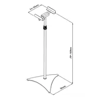 在飛比找蝦皮商城優惠-SP-130喇叭立架 CINEMA 600、800、1200