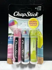 ChapStick Limited Edition Vacation Getaway 3ct: Cotton Candy-Snow Cone-Limeade