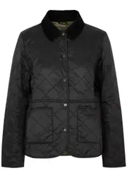 Barbour Deveron Quilted Shell Jacket - Black - 10 (UK10 / S) 10 (UK10 / S)